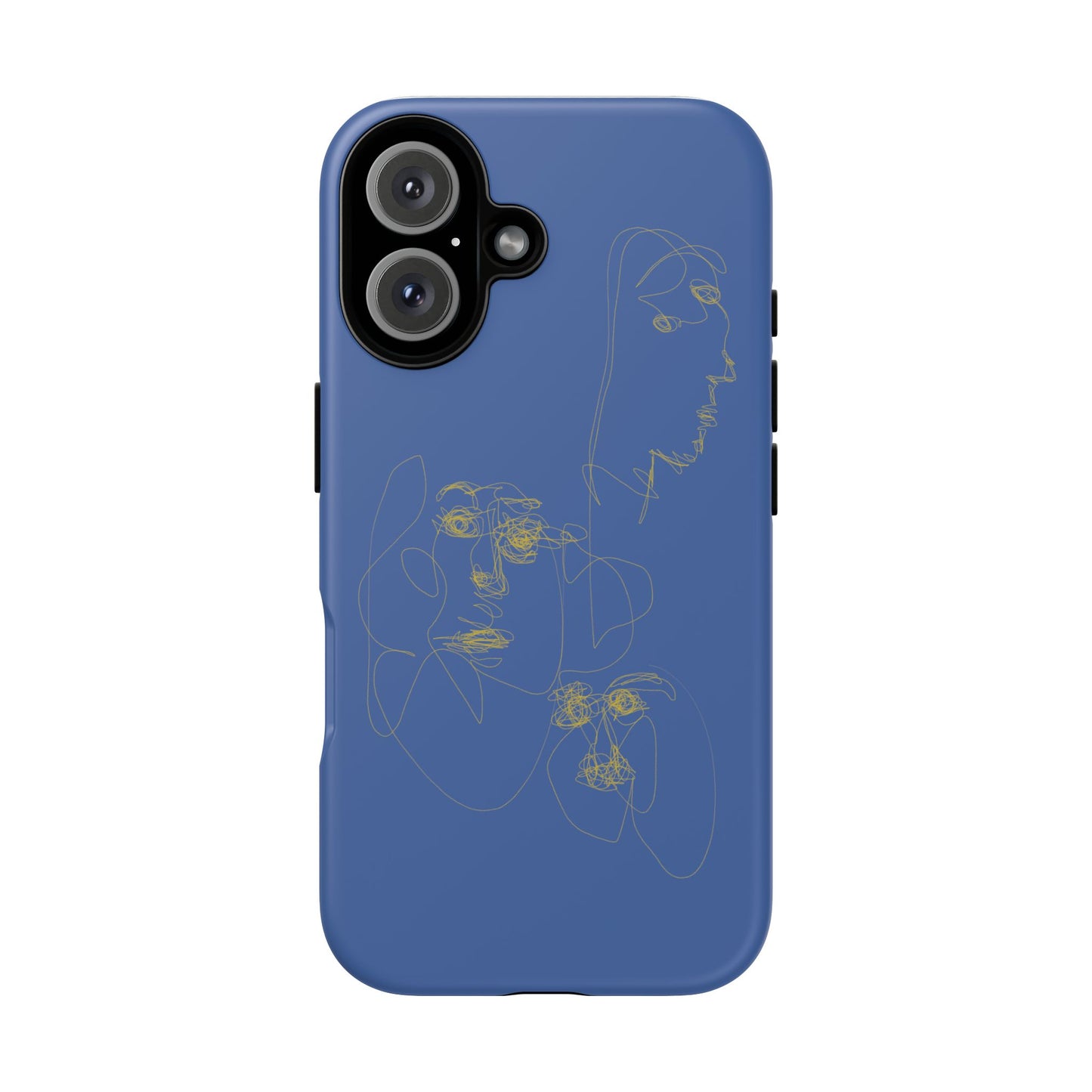 Artistic Phone Case, Abstract Line Art, Trendy Cell Phone Cover, Unique Phone Accessory, Gifts for Art Lovers, Stylish Design