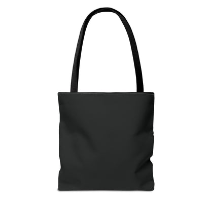 Everyday Tote Bag — Ocean Blue Art Print in Black
