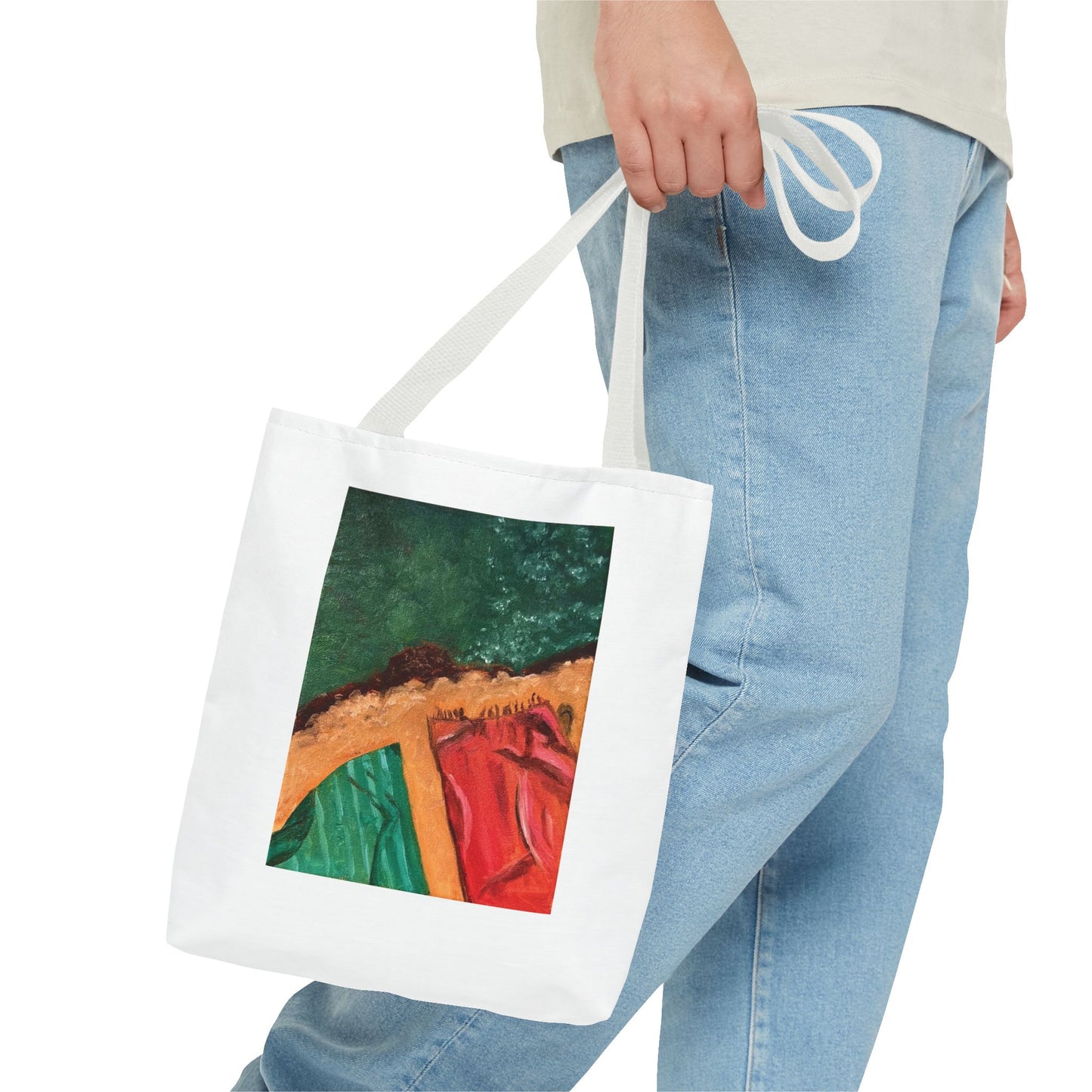 Everyday Tote Bag — The Cliffs Art Print Tote